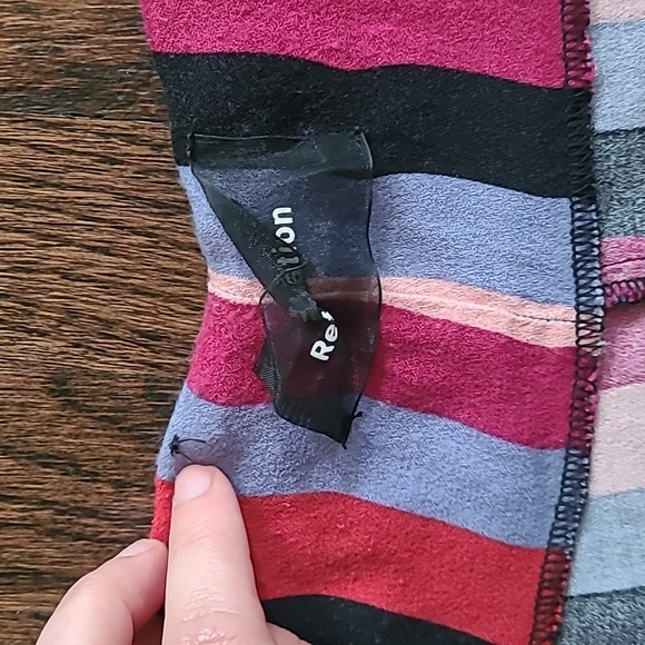 Reformation Rosaly Isabella Multicolored Stripe Shift Midi Slip Dress 12 - Picture 10 of 10